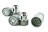 KE40989951 Nissan Гайки-секретки  J10, T31, R35, R51,D40,F15,Z51,T32, T33