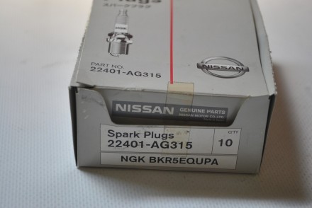 22401AG315 Nissan Свічка запалювання BKR5EQUPA