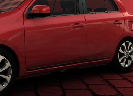 KE6051HA20 Nissan Накладки на край двери (K13) KE6051HA20 Nissan