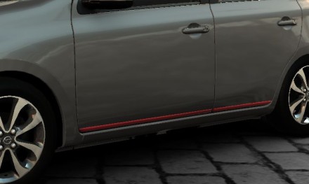 KE6051HA20 Nissan Накладки на край двери (K13) KE6051HA20 Nissan