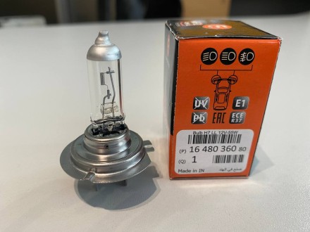 1648036080 Eurorepar Автолампа H7 12V 55W 1648036080 Eurorepar