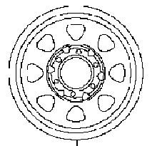Cтоковый диск 16&quot; (D22)