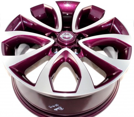 KE4091K200 Nissan Диск колесный R17 фиолетовый KE4091K200BP Nissan