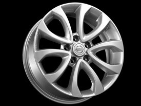 KE4091K200 Nissan Диск колесный R17 фиолетовый KE4091K200BP Nissan