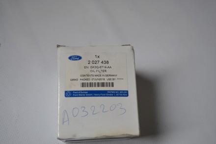2027438 Ford Фільтр масляний 2.0L EcoBlue 4WD&quot;Transit 2014 - (T