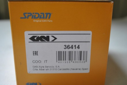 036414 Spidan Пильник напіввісі внутрішній