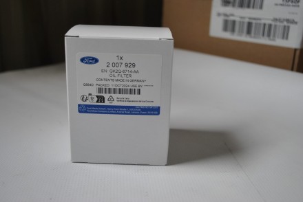2007929 Ford Фільтр масляний  2.0L EcoBlue &quot;Transit 2016-&quot;