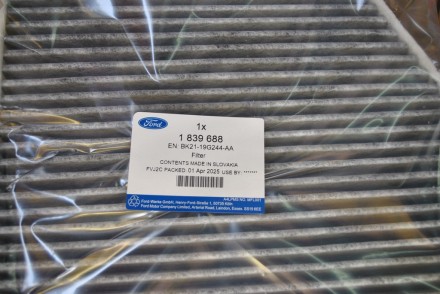 1839688 Ford Фільтр салону &quot;Transit 2014 -/Custom 2012-&quot;