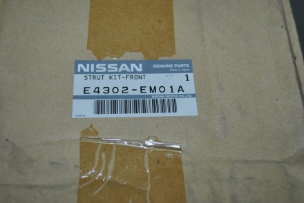 E4302EM01A Nissan Амортизатор передній правий