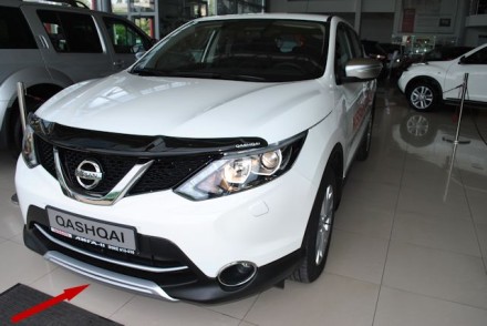 KE5404E50S Nissan Декоративна захисна накладка передн. бампера J11 KE5404E50S Nissan