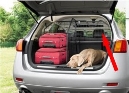 Сетка отделяющая багажное отделение (Z51) KE9641A500 Nissan