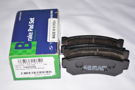 PKCE22 Parts-Mall Колодки гальмівні задні PKC-E22 Chevrolet