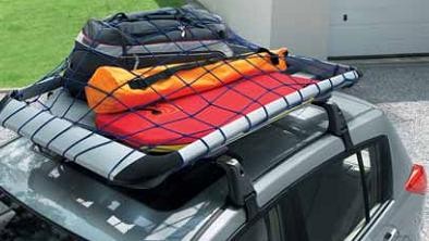 KE73860015 Nissan Эластическая багажная сетка для платформы на крыше KE73860015 Nissan