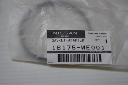 16175WE001 Nissan Гумове кільце ущільнююче