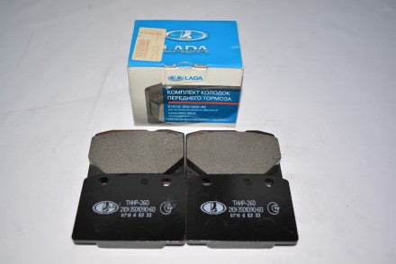 21010350180082 АвтоВАЗ Колодки гальмівні передні 21010-3501800-82 ВАЗ