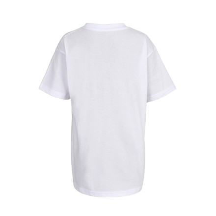 OC100005 Verticas Дитяча футболка з простроченою блискавкою, біла