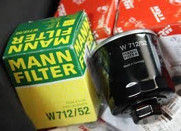 W71252 Mann-Filter Фільтр масляний W71252 Mann-Filter