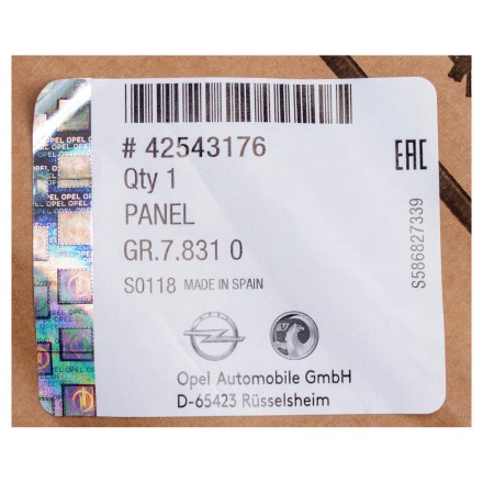 42543176 PSA PANEL