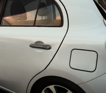 KE6051K053 Nissan Накладки на ручки двери задние (K13) KE6051K053 Nissan