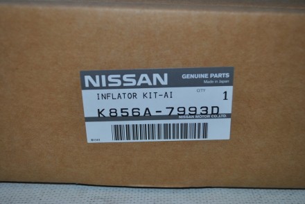 K856A7993D Nissan Подушка безпеки пасажира