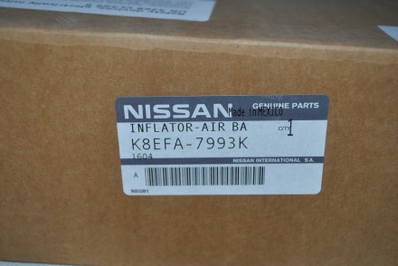 K8EFA7993K Nissan Газогенератор подушки безпеки пасажира