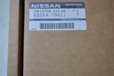 K85FA7993J Nissan Подушка безпеки пасажира