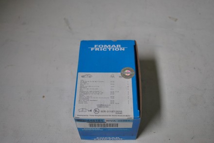 448181FOMAR Fomar Гальмівні колодки задні