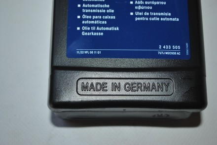 2433505 Ford Рідина трансмісійна 1л (WSS-M2C938-A)