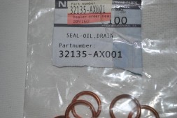 Прокладка зливної пробки