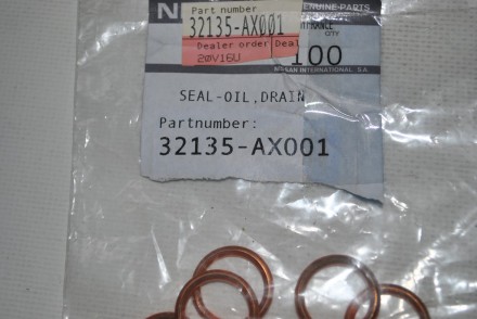 32135AX001 Nissan Прокладка зливної пробки