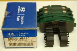 Гальмівні колодки задні, дискові 58302-3SA20 Hyundai/Kia