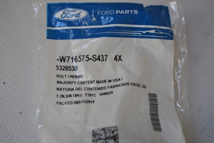 W716575S437 Ford Болт M10 x 37MM