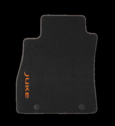 KE7451K001 Nissan Килимки велюрові чорні F15 2WD (білий логотип) KE7451K001 Nissan