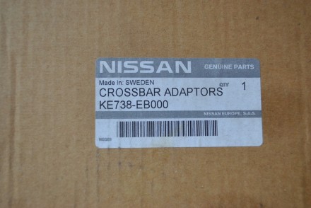 KE738EB000 Nissan Кріпления для поперечин