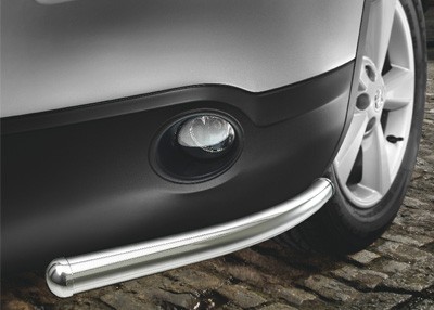 KE540BR010 Nissan Защита  бампера  переднего уголки нерж. KE540BR010 Nissan