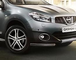 KE540BR010 Nissan Защита  бампера  переднего уголки нерж. KE540BR010 Nissan