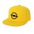 OC11291 Verticas Чоловіча кепка жовта з логотипом OPEL з прямим козирком