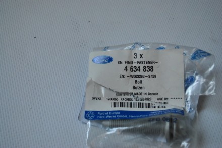 4634838 Ford Болт M8 X 40MM