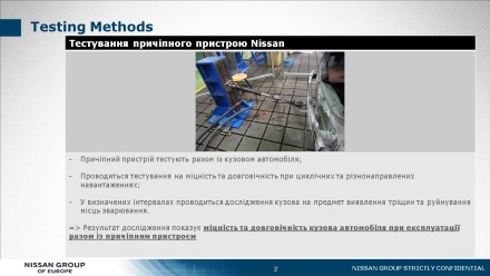 KE5004E520 Nissan Фаркоп нез&#039;ємный J11 KE5004E520 Nissan