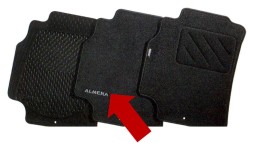 Ковры текстильные KE74595F41 Nissan