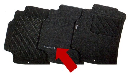 KE74595F41 Nissan Ковры текстильные KE74595F41 Nissan