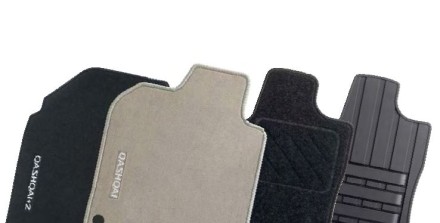 KE745EY004 Nissan Велюровые коврики серого цвета (J10G) KE745EY004 Nissan