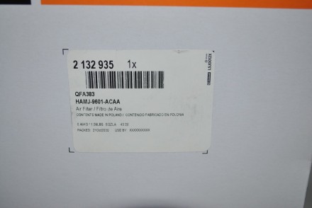 2132935 Ford ФІЛЬТР ПОВІТРЯНИЙ OMNICRAFT