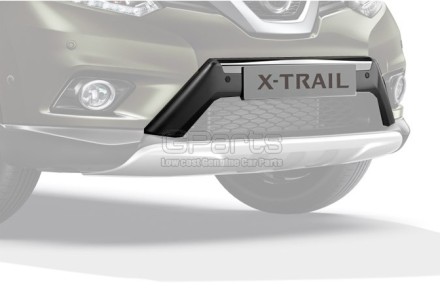 F20604CB00 Nissan Захисна накладка переднього бампера верхня Т32 F20604CB00 Nissan