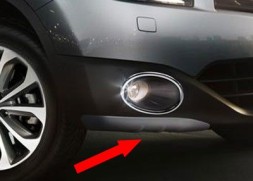 Накладки переднего бампера (J10BG) KE610BR010 Nissan