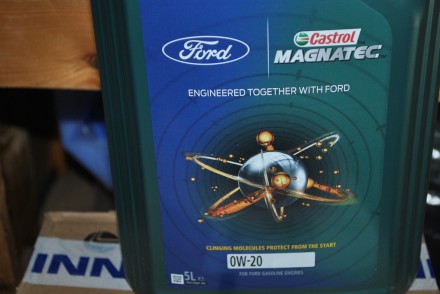 15f704 Ford Мастило моторне синтетичне Magnatec 0W-20 5л (WSS-M2C954-A1)