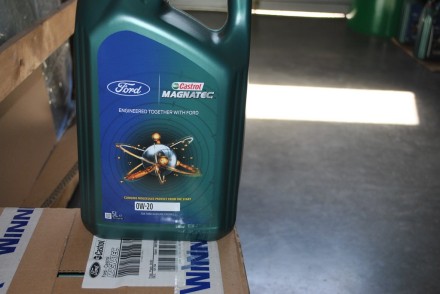 15f704 Ford Мастило моторне синтетичне Magnatec 0W-20 5л (WSS-M2C954-A1)