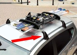 Поперечины алюминиевые (J10G) KE730EY010 Nissan