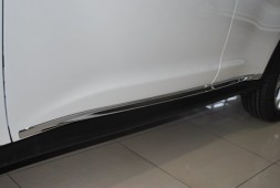 Молдинги дверей хром  F15 KE7601KA00 Nissan