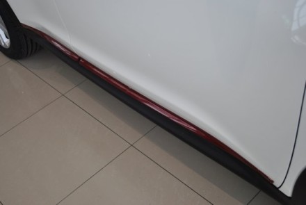 KE7601KA00 Nissan Молдинги дверей хром  F15 KE7601KA00 Nissan